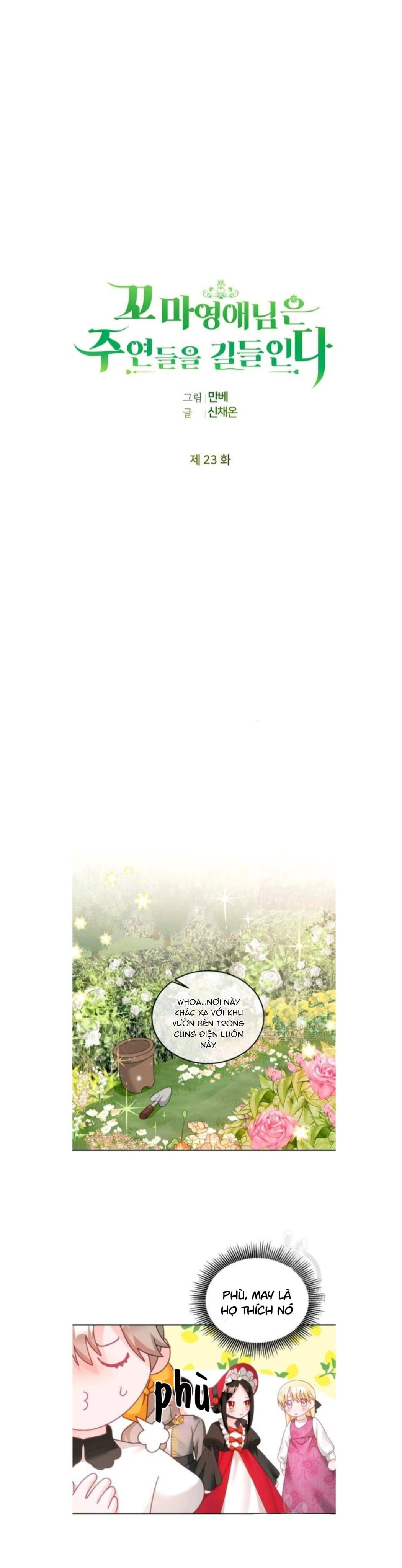 cô tiểu thư bé nhỏ thuần hóa các nhân vật chính chapter 23 4