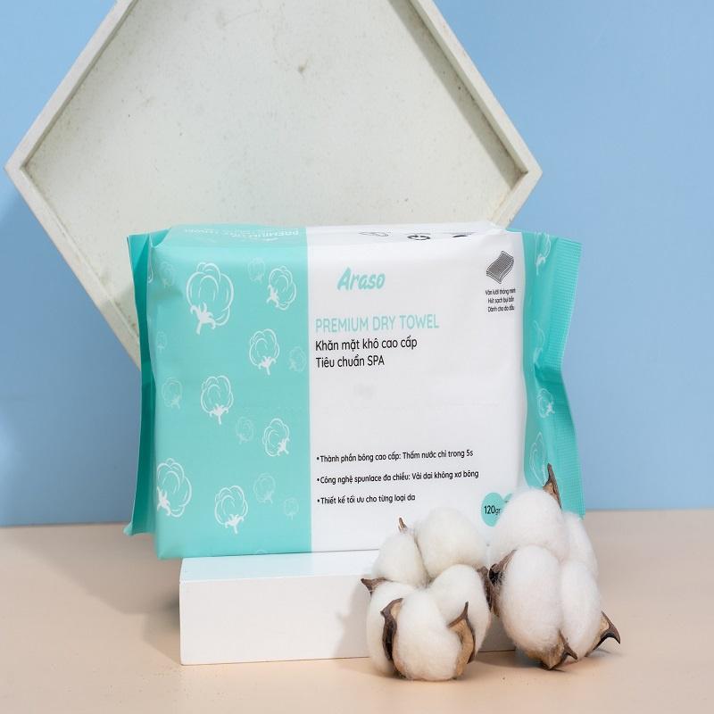 Khăn mặt khô Cao Cấp, khăn lau mặt dùng 1 lần an toàn cho mọi loại da