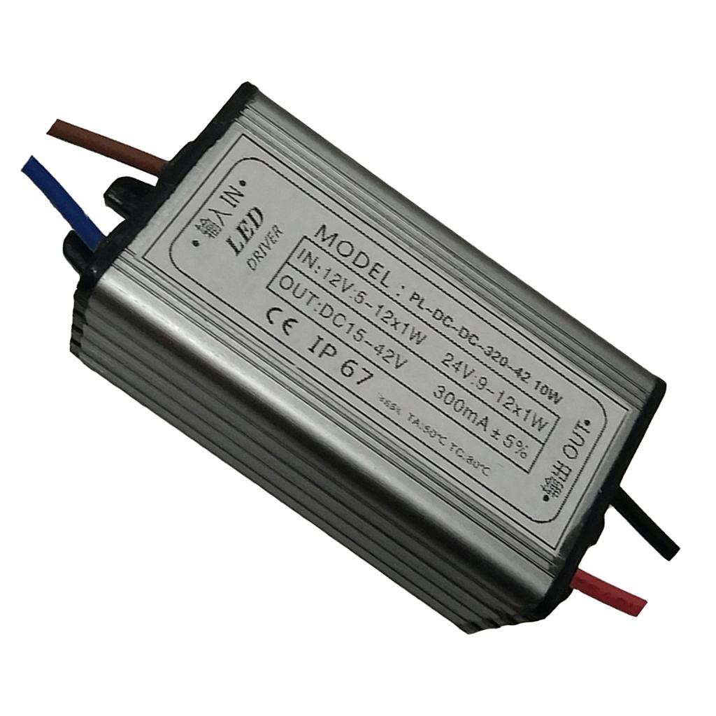 AC/DC 12-24V Transformer Power Supply Driver LED Light Waterproof
