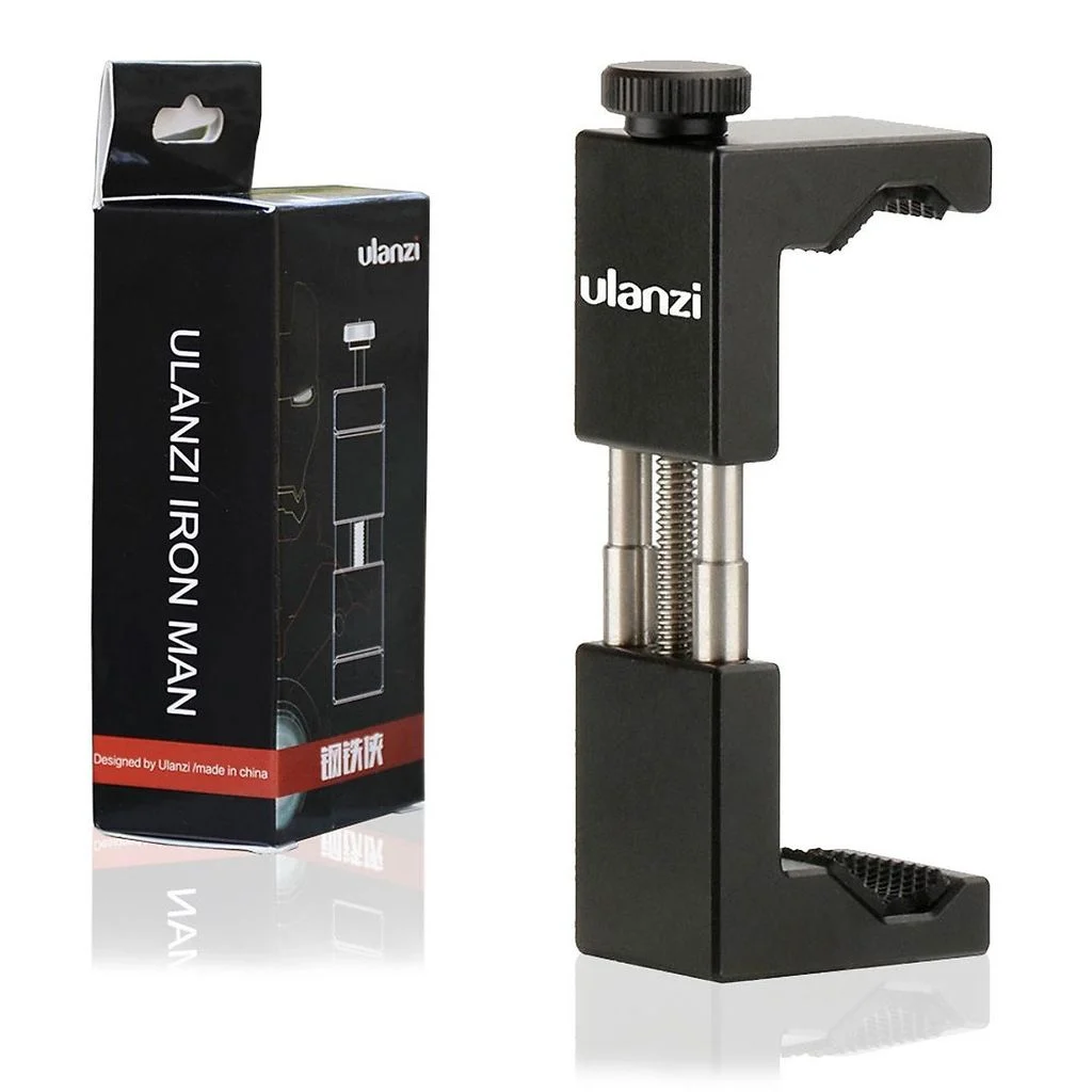 Ulanzi Iron Man ST02 / ST02s - Gá Kẹp Điện Thoại Hợp Kim Nhôm - Hàng chính hãng