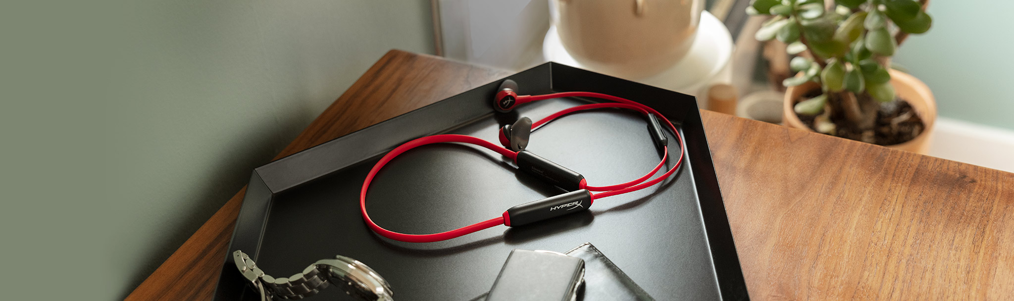 Tai nghe HyperX Cloud EARBUDS - HX-HSCEB-RD - Hàng Chính Hãng