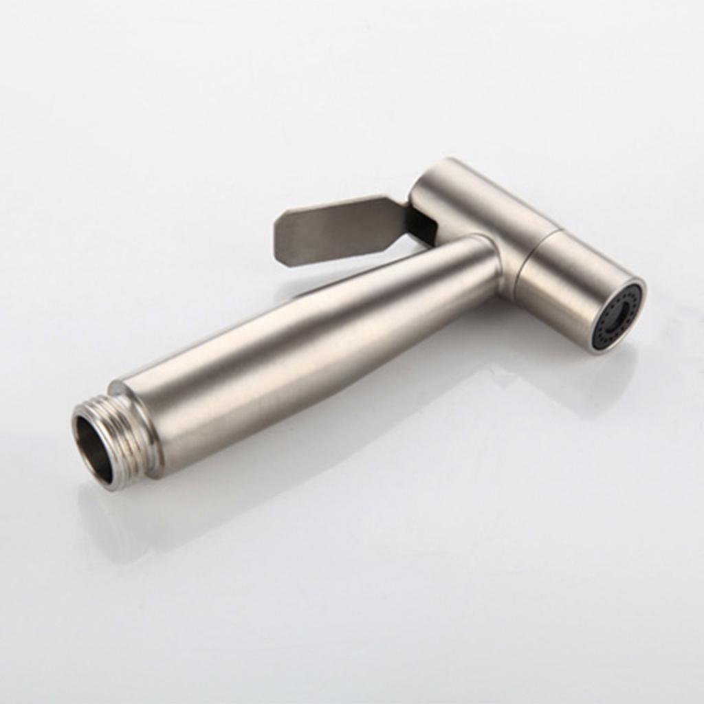 Stainless Steel Handheld Bidet  Head Toilet  Adapter