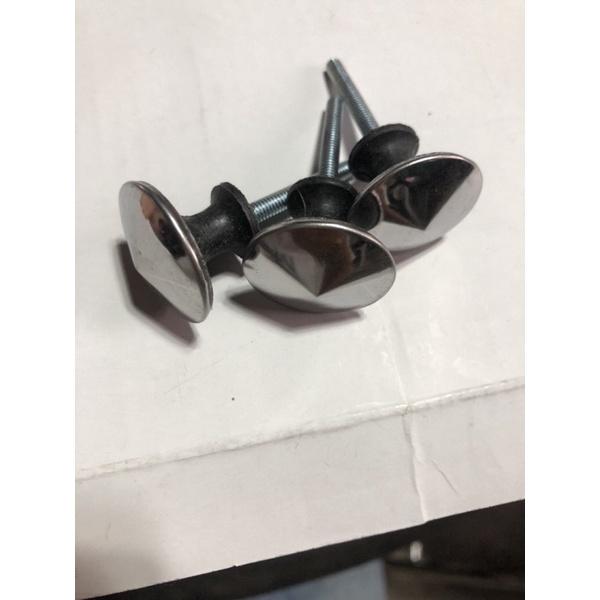 Núm tủ,nụ tủ tròn inox