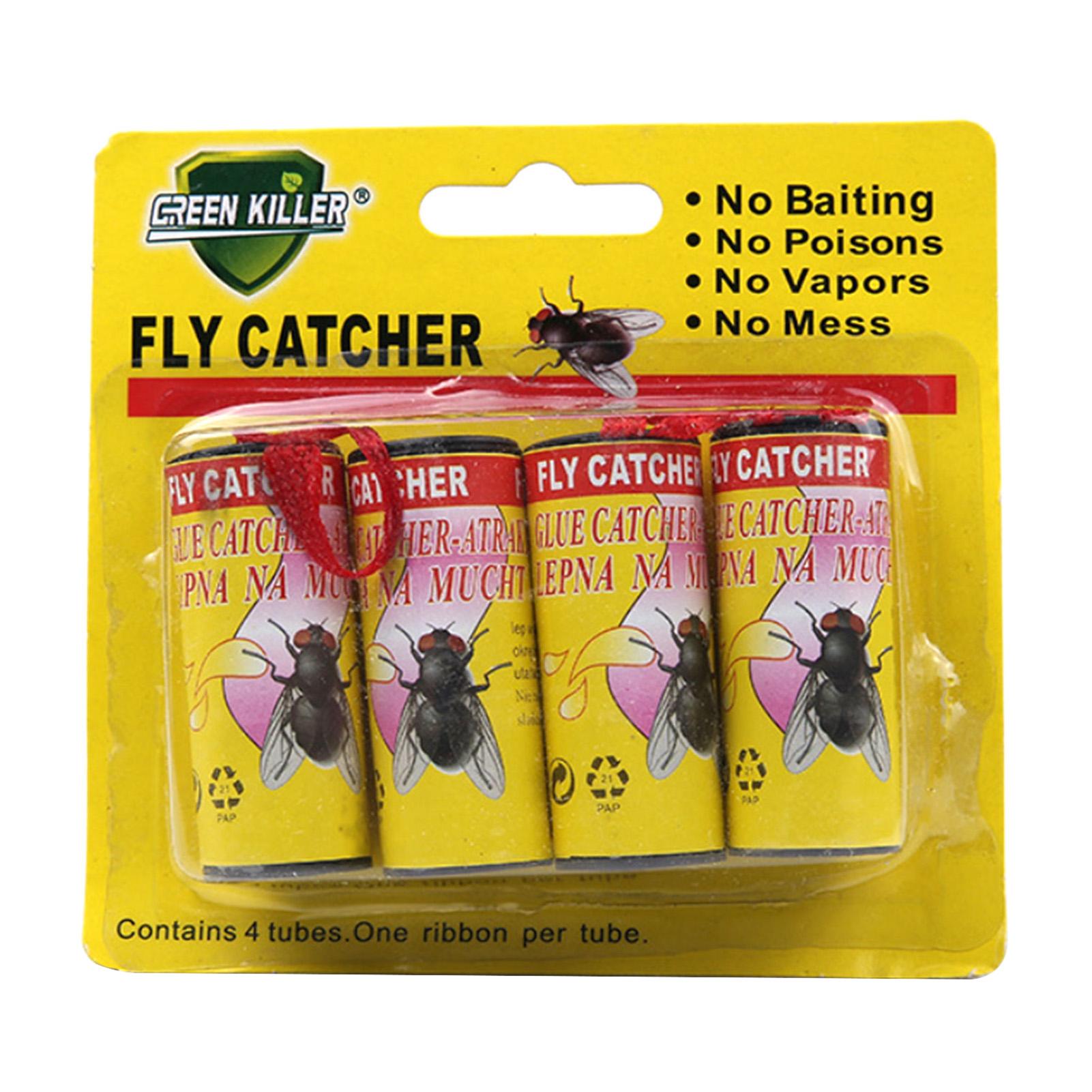 Set 24 Cuộn Keo Bẫy Ruồi Hai Mặt Dính Không Có Hóa Chất