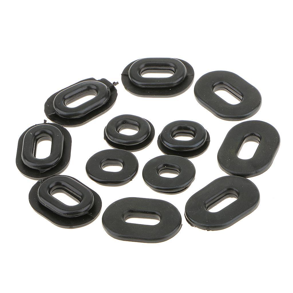 24Pcs Motorbike Fairing Side Cover Grommets for GS125 Suzuki CG125