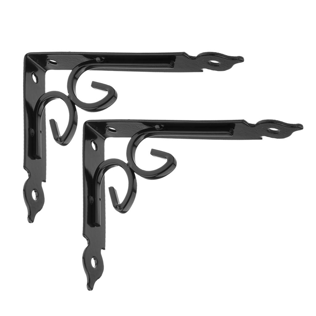 Wall Shelf Bracket L Shaped Angle Bracket Corner Floanting Bracket 15x11cm
