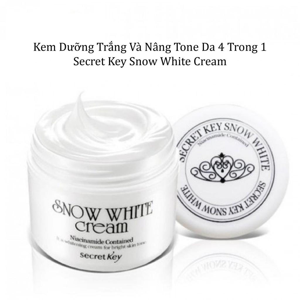 Kem dưỡng trắng da Secret Key Snow White Cream 50gr