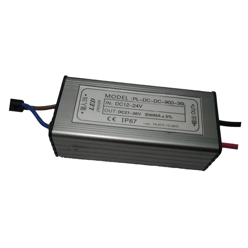 Waterproof IP67, 30W 12-24V LED Transformer LED Power Supply Driver, Adapter Output for Locomotive Lighting/ Ship Lighting/ Moving Lighting