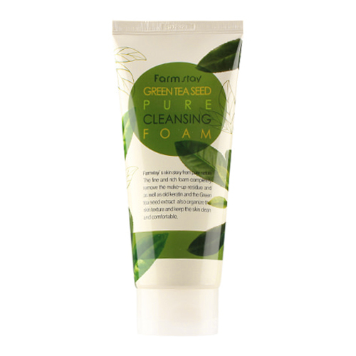 Sữa Rửa Mặt Chiết Xuất Từ Trà Xanh Farmstay Green Tea Seed Pure Cleansing Foam