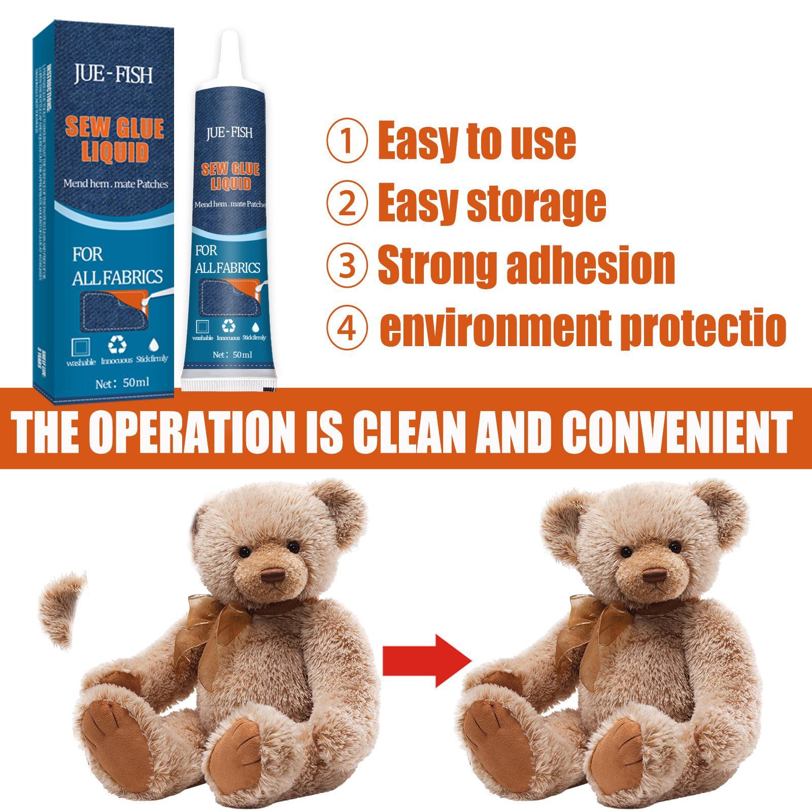 Fabric Glue  Sewing Tools Permanent Clothes Hemming Adhesive