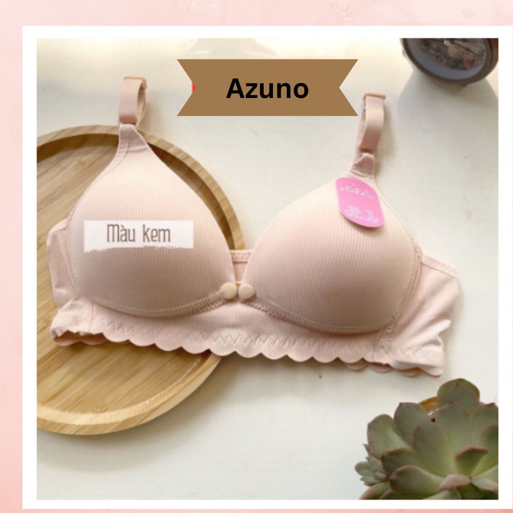 Combo 3 Áo lót ngực cho bà bầu và cho bé con bú mở khuy không gọng chống chảy xệ kháng khuẩn áo chip LỤA TĂM