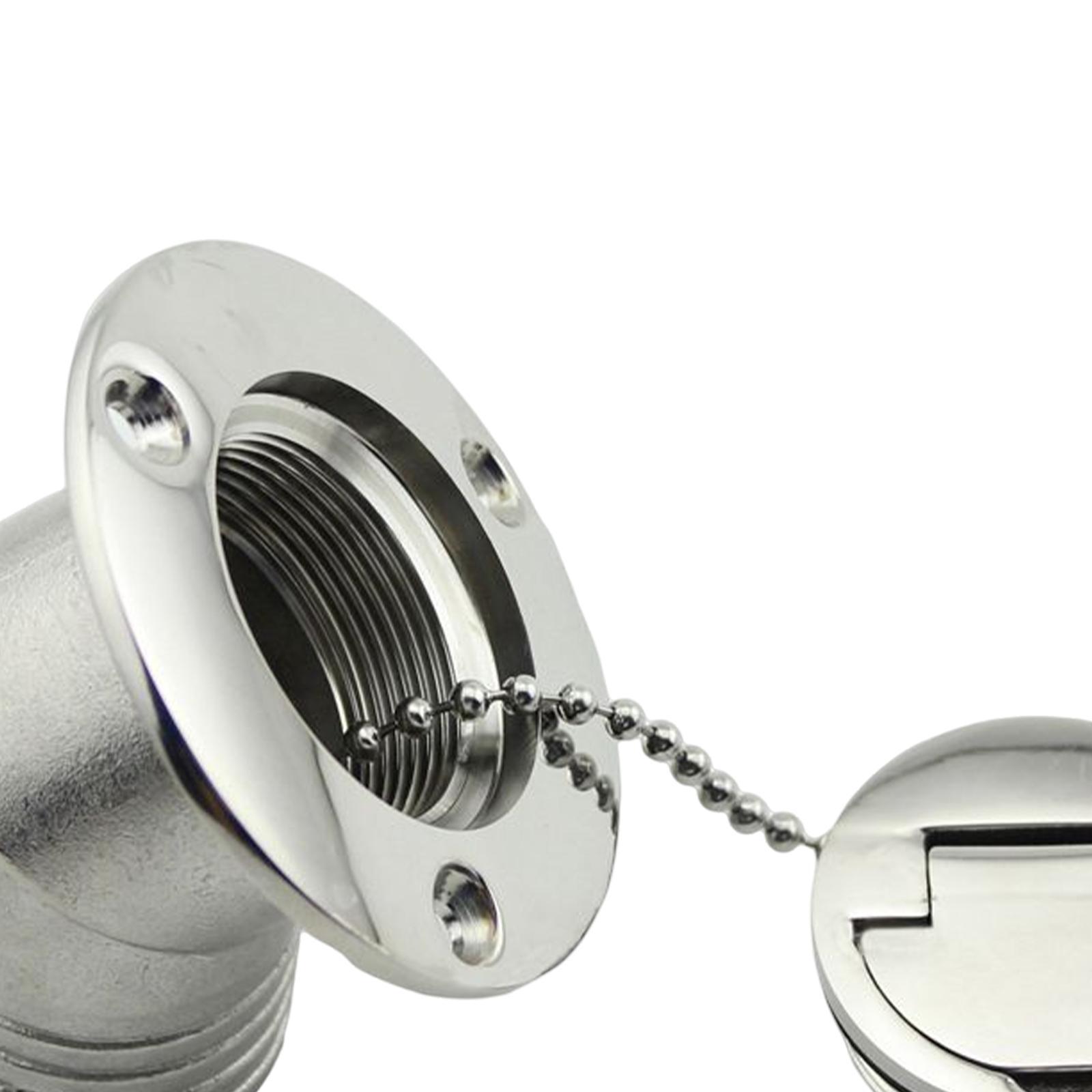 Deck Fill Filler Universal 316 Stainless Steel Hardware Tank Deck Fill