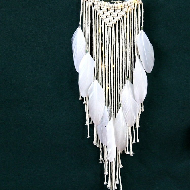 Dreamcatcher mặt trăng khuyết nắm bắt giấc mơ đẹp