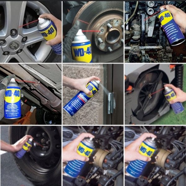 Dầu Bôi Trơn Chống Rỉ Sét Làm Sạch Thẩm Thấu Chống Ẩm Bảo Vệ WD-40 (412ml)