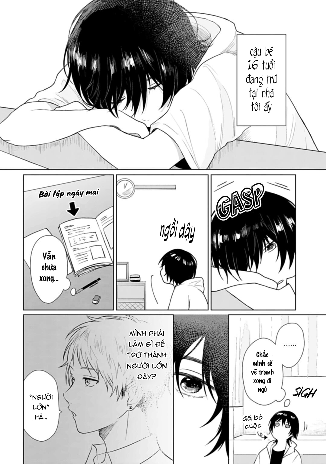 nhặt được một nhóc mèo hoang chapter 6.1 7