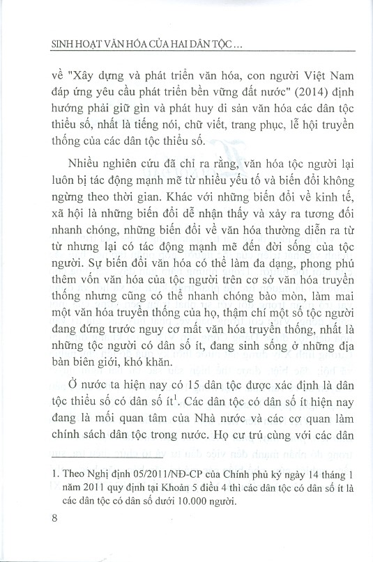 Sinh Hoạt Văn Hóa Của Hai Dân Tộc Lô Lô Và Cơ Lao Ở Vùng Biên Giới Tỉnh Hà Giang