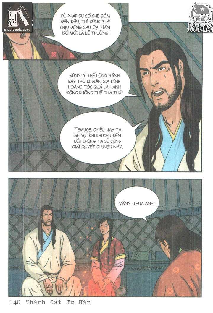 thành cát tư hãn chapter 61 20