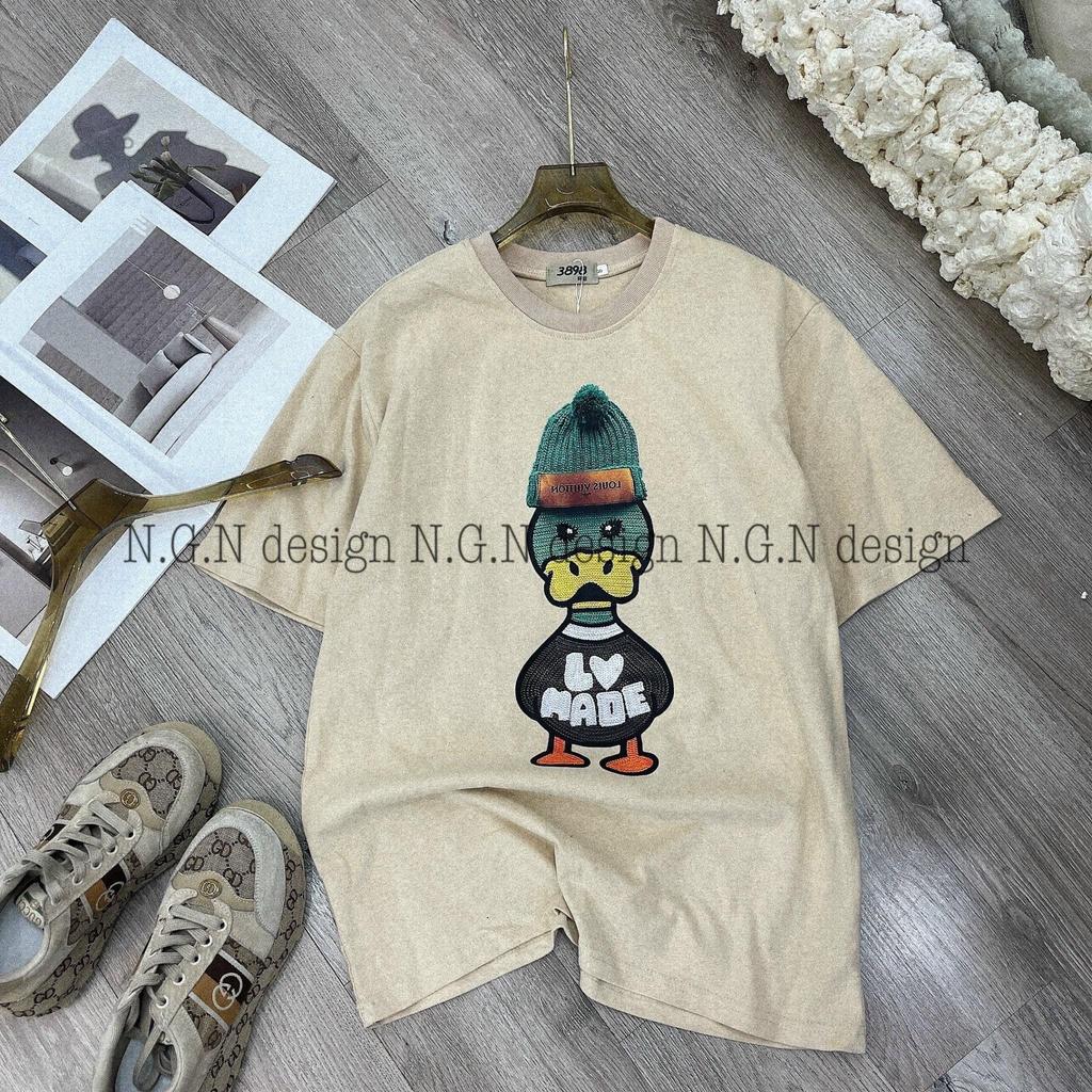 Áo thun unisex Be Yourself size M L XL - Vịt Len
