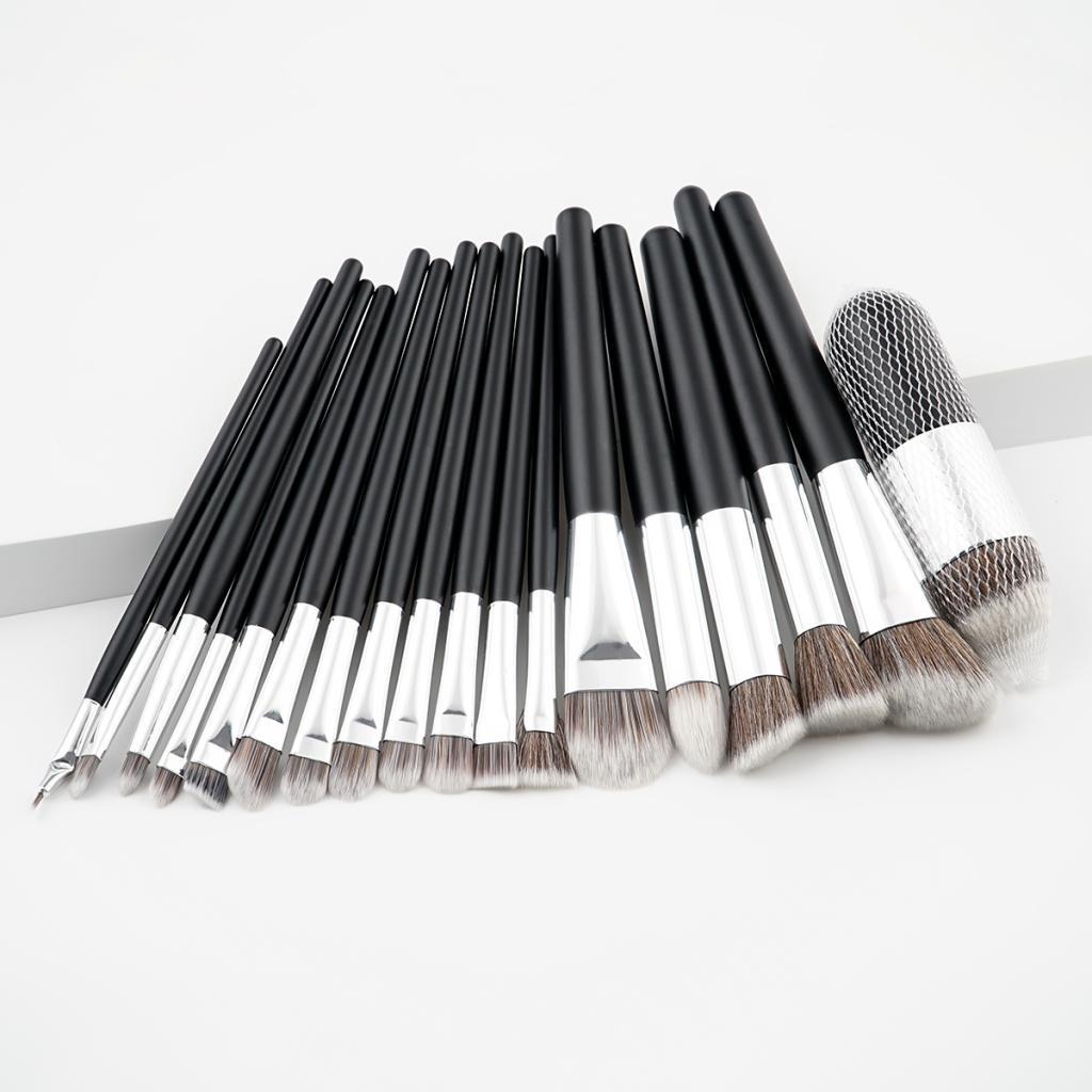 Set 18 Facial Powder Eyeshadow Lip Pro Makeup Blush Contour Cosmetic Brushes