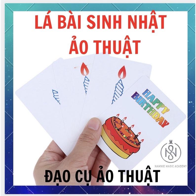 Ảo Thuật Lá Bài Sinh Nhật- 4 Lá Bài Chúc Mừng Sinh Nhật Ảo Thuật, Bất Ngờ, Vui Vẻ