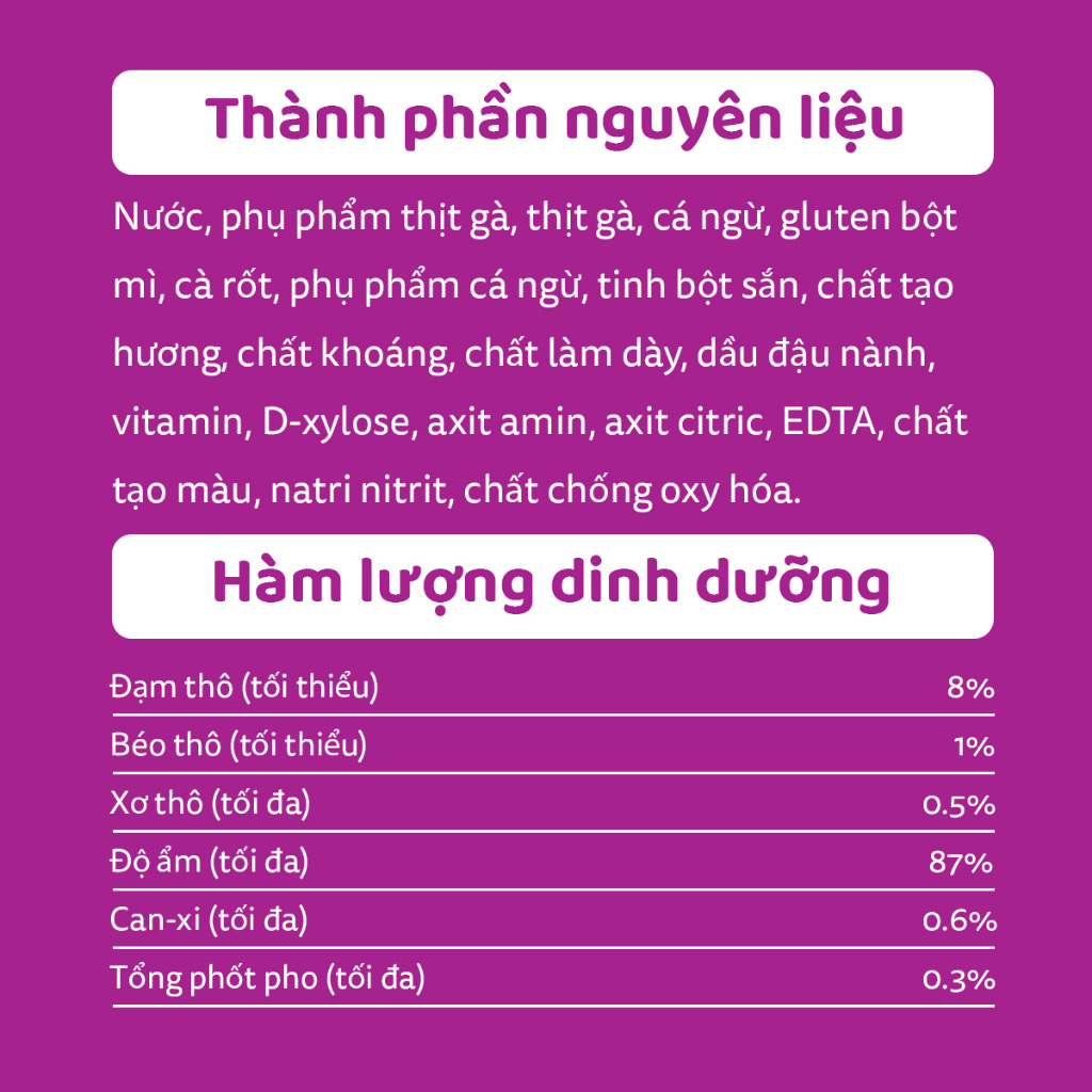 Combo 5 gói pa.te cho mèo