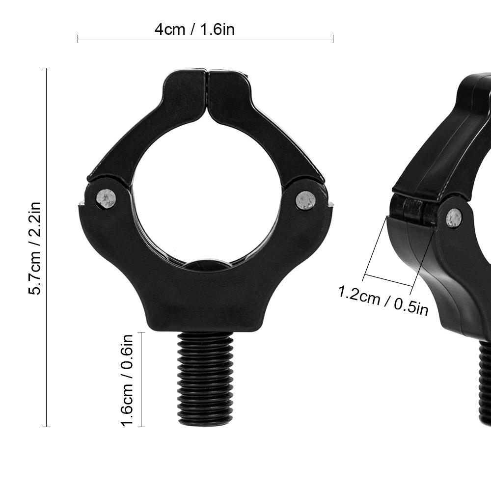 Bộ 4 cái giá đỡ thanh cần câu cá, bằng nhựa cao cấp, nhẹ, bền