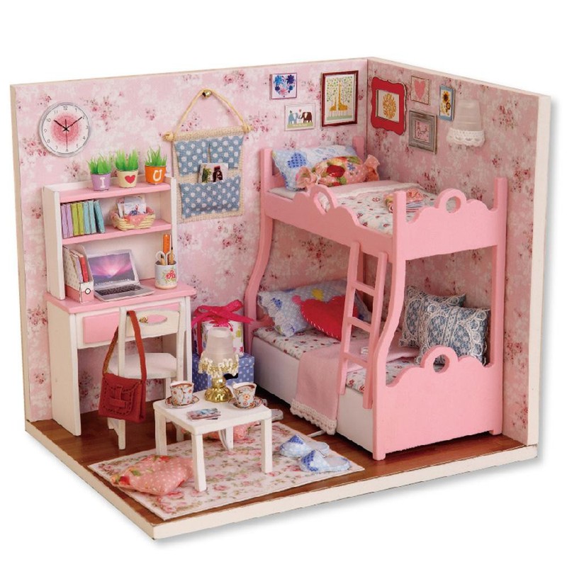 Mô Hình Lắp Ráp DIY - Căn Phòng Bé Gái