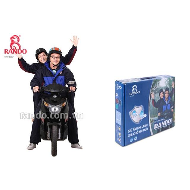 Áo mưa Rando chính hãng 2 lớp 2 công dụng