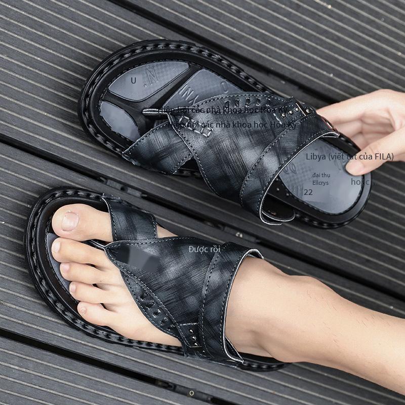Dép xăng đan phong cách mới nhất giày nữ giày nam chống mài mòn giá thấp nhất dép nam mới