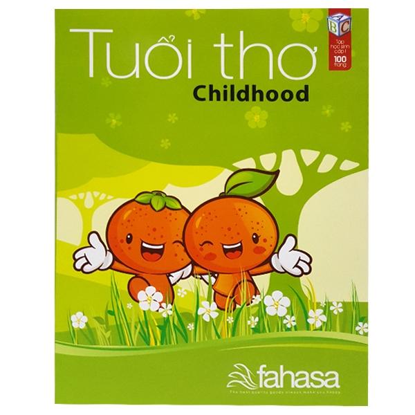 Combo 10 Tập Học Sinh 4 Ô Ly 100 Trang ĐL 80g/m2 - FAHASA + 1 Bao Tập