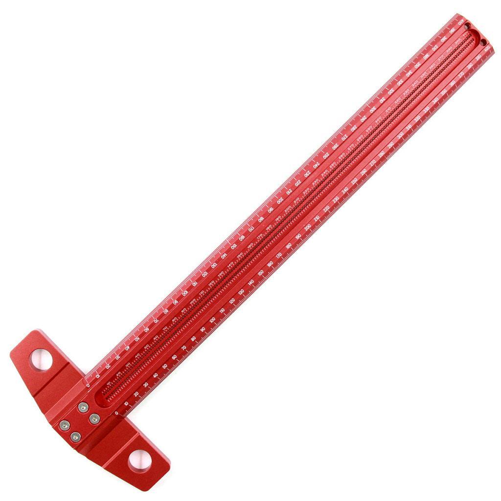 Scribe T-Type Ruler Aluminum for Vertical Line Right Angle