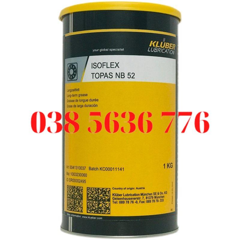 Mỡ Kluber Isoflex NBU 15 Topas NCA Nb52 L32cn Lds18