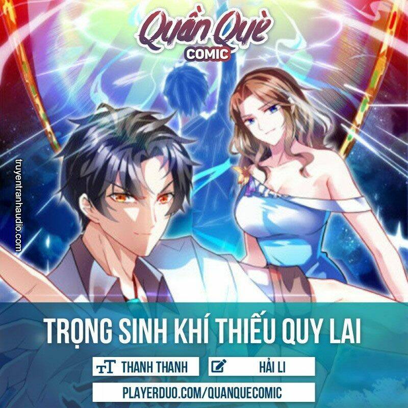 trọng sinh khí thiếu quy lai chapter 120 1