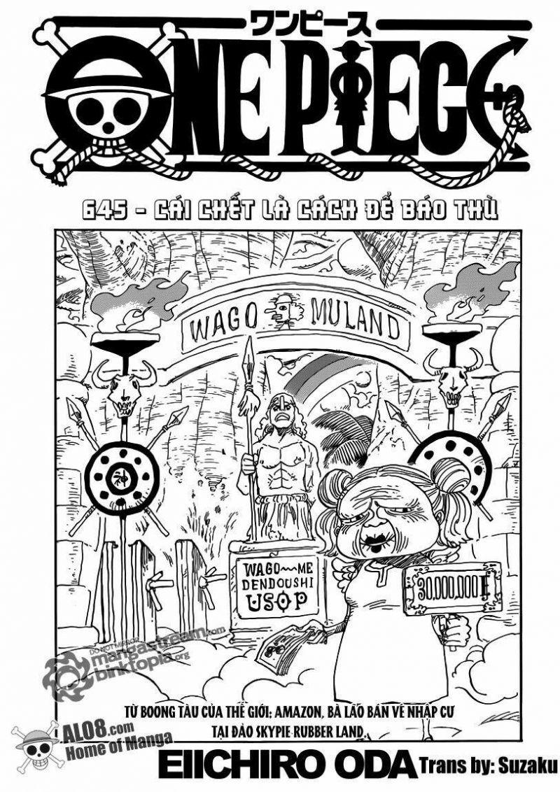 đảo hải tặc - one piece chapter 645 1
