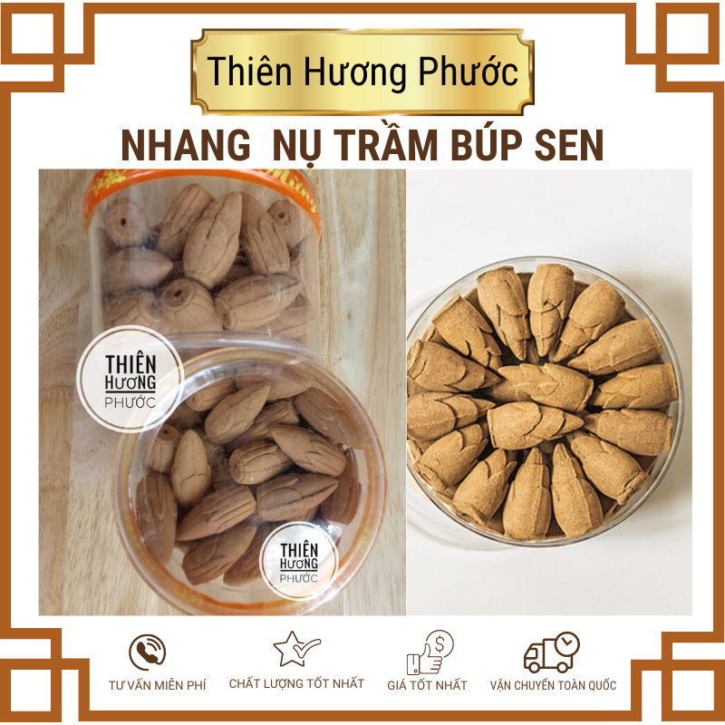 Nhang nụ trầm hương 1kg Danh Hương Phát an toàn cho sức khoẻ người tiêu dùng và thân thiện với môi trường