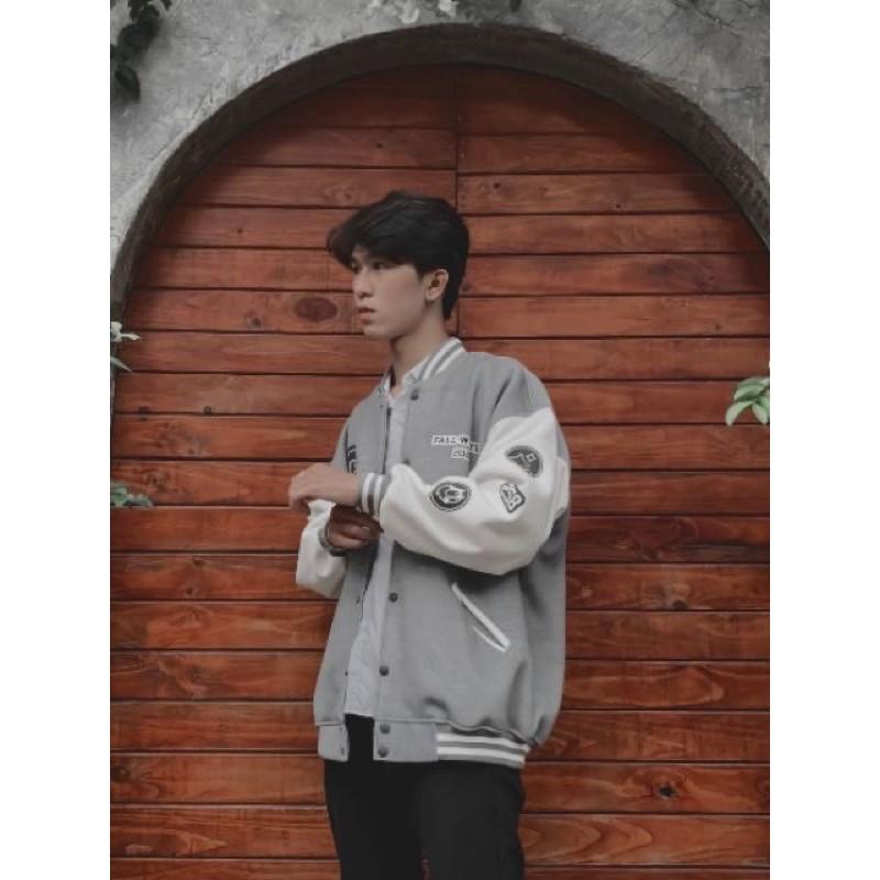 Áo Khoác BOMBER nỉ tăm nhung ( Hình thật của Shop 100% chất xịn dày form rộng chuẩn xịn giá Rẻ Cực )