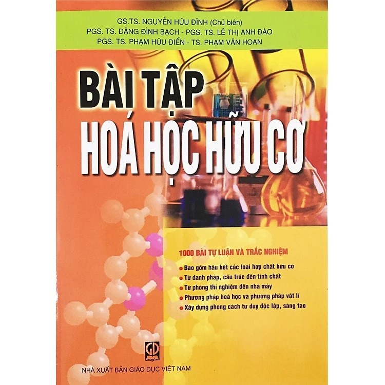 Sách - Bài Tập Hoá Học Hữu Cơ - 1000 Bài Tự Luận Và Trắc Nghiệm