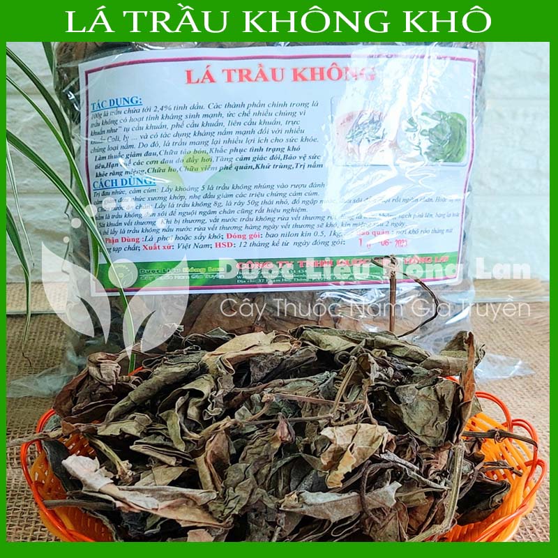 500g Lá Trầu Không khô sạch loại 1
