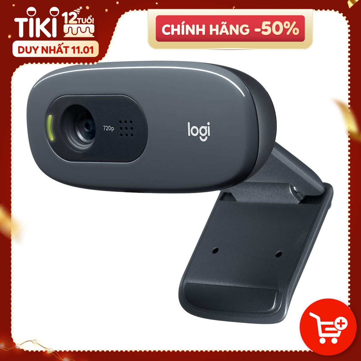 Webcam Laptop 720P Logitech C270 - Hàng Nhập Khẩu