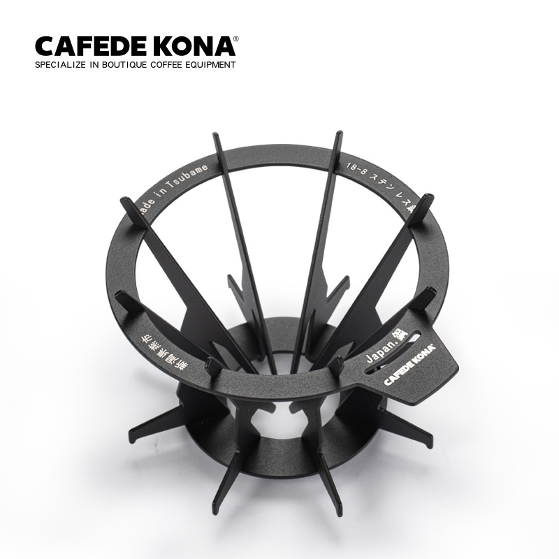 Phễu V60 01 bằng thép Nhật Cafede Kona