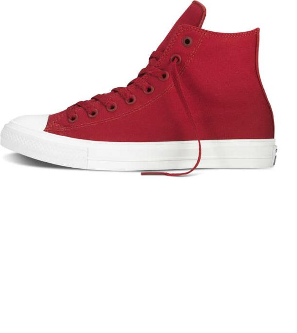 Giày Sneaker Unisex Converse Chuck Taylor All Star II Salsa Hi - Red (Size