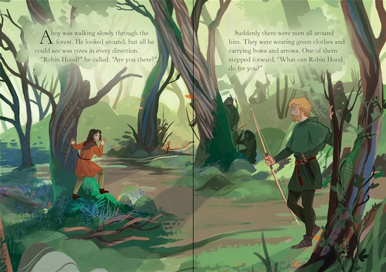 Usborne ER Robin Hood and the Silver Arrow