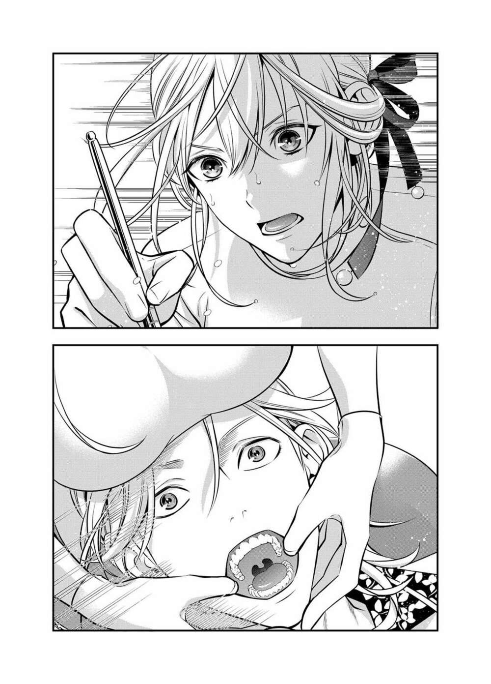 excuse me dentist, its touching me! chapter 4 8