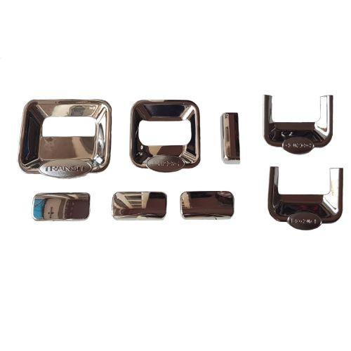 BỘ ỐP TAY HÕM CỬA MẠ CROM DÀNH CHO XE FORD TRANSIT 2014-2018