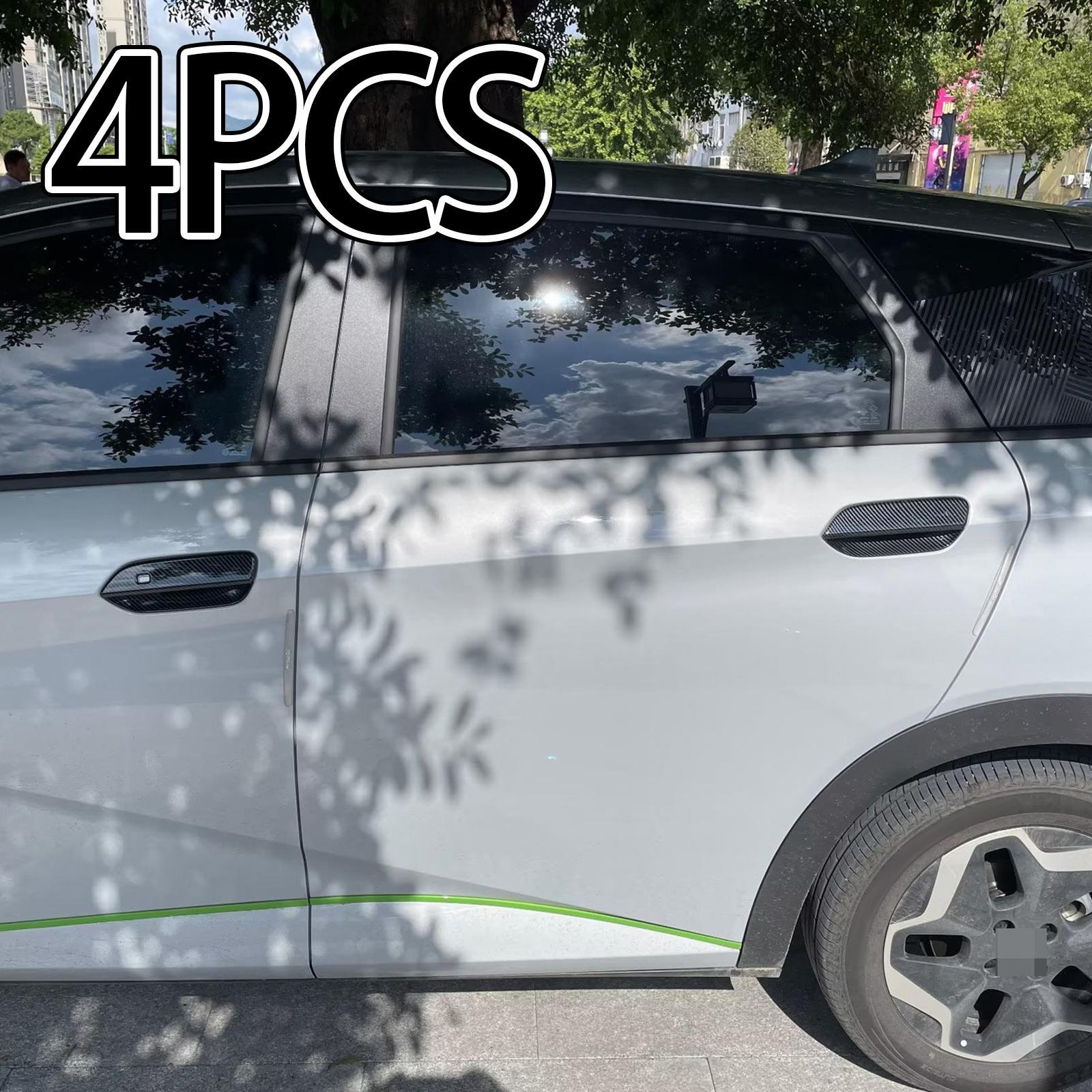 4 Pieces Car Exterior Door Handle Bowl Covers Protective Replaces Car Accessories Anti Scratch for Dolphin