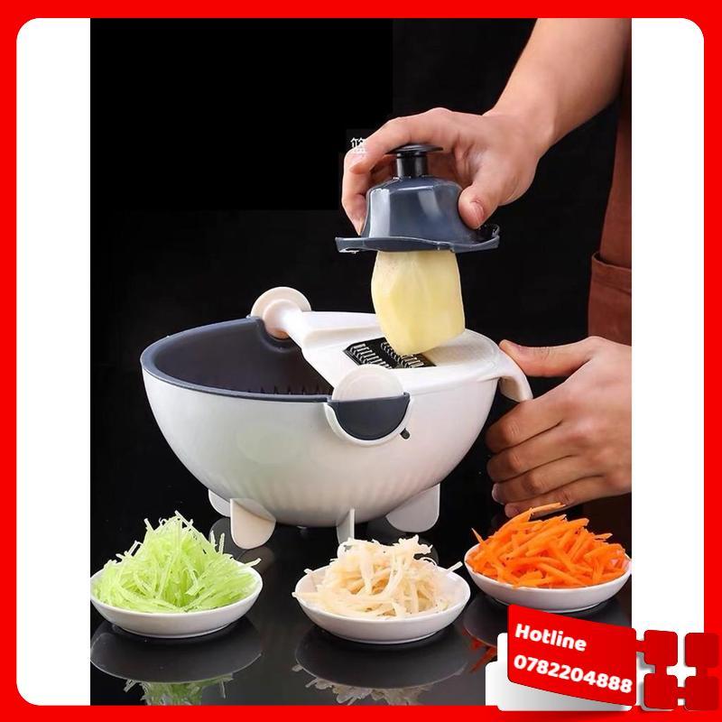 Rổ Nạo Củ Quả Đa Năng 9 In 1 - Loại Tốt