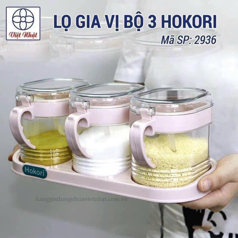 SET HỘP HŨ ĐỰNG GIA VỊ