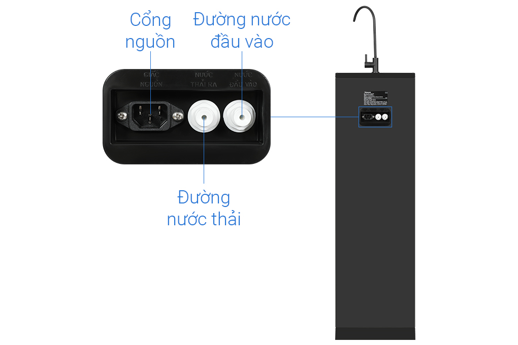 Máy lọc nước RO Panasonic TK-CA812M-VN 6 lõi - Hàng chính hãng - Bảo hành 12 tháng chính hãng