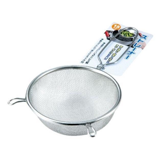 Dụng cụ lọc inox 15cm Nhật Bản