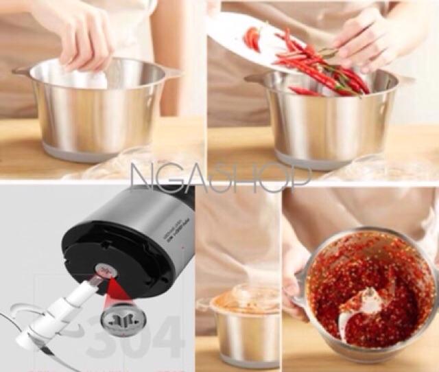 MÁY XAY THỊT ĐA NĂNG CỐI INOX